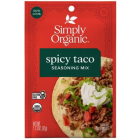 Simply Organic Spicy Taco Seasoning Mix, 1.13 oz.