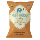 Puffworks Baby Organic Peanut Butter Puffs, .5 oz.