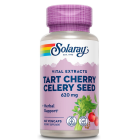 Solaray Tart Cherry Celery Seed, 620mg, 60 Vegetarian Capsules