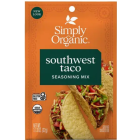 Simply Organic Southwest Taco Seasoning Mix, 1.13 oz.