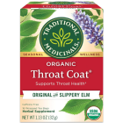Traditional Medicinals Throat Coat Tea, Original with Slippery Elm