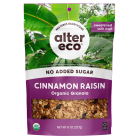 Alter Eco Cinnamon Raisin Granola - Front view