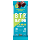 B.T.R Nation Dark Chocolate Brownie Recharge Protein Bar - Front view