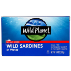 Wild Planet Wild Sardines in Water, 4.4 oz.