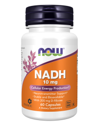 NOW Foods NADH 10 mg - 60 Capsules