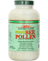 YS BEE Farms Fresh Raw Bee Pollen Granules, 16 OZ 