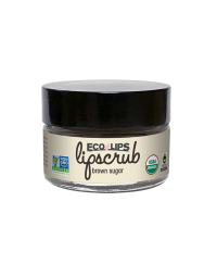 Eco Lips Lip Scrub Brown Sugar - Front view