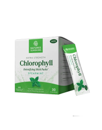 Natures Sunshine Chlorophyll Spearmint Stick - Front view