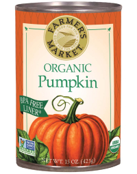 Farmer's Market Organic Pumpkin Puree