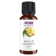 NOW Foods Lemon & Eucalyptus Oil Blend - 1 fl. oz.