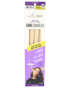 Wally's Natural Soy Lavender Ear Candles - Main