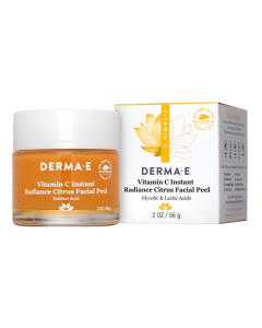 Derma E Vitamin C Instant Radiance Citrus Facial Peel, 2 oz.