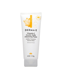 Derma E Vitamin C Gentle Daily Cleansing Paste, 4 oz.