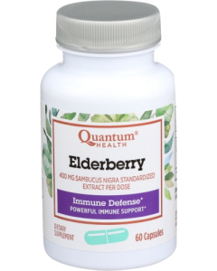 Quantum Elderberry Immune Defense Extract, 60 Capsules