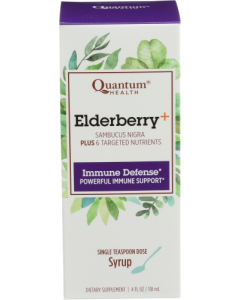 Quantum Elderberry Syrup, 4 fl.oz.