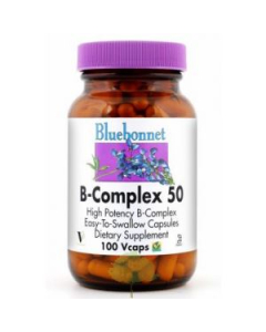 Bluebonnet B-Complex 50,  100 Vcaps