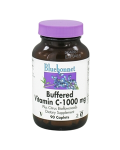 Bluebonnet Buffered Vitamin C-1,000 mg, 90 Caps