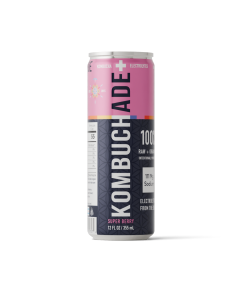 Kombuchade + Electrolytes Super Berry, 12 oz.