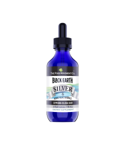 The Food Movement Black Earth Silver 20PPM, 4 oz. 