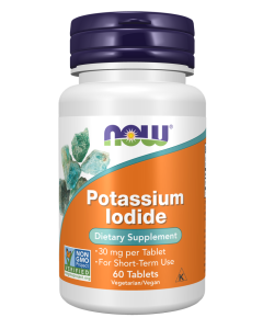 NOW Foods Potassium Iodide - 60 Tablets