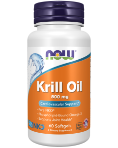 NOW Foods Krill Oil 500 mg - 60 Softgels