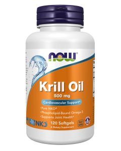 NOW Foods Krill Oil 500 mg - 120 Softgels