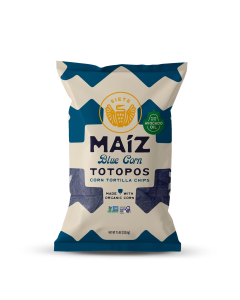 Siete Chips, Maíz Sea Salt Blue Corn Tortilla Chips, 7.5 oz. 