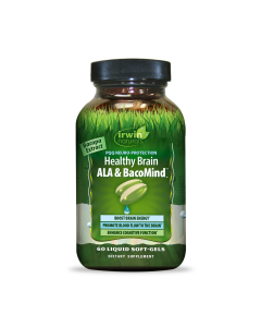 Irwin Naturals Healthy Brain ALA & BacoMind - Front view