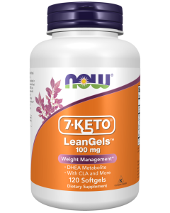 NOW Foods 7-KETO® LeanGels™ 100 mg - 120 Softgels