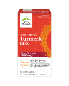 Terry Naturally Turmeric 50X, 60 capsules