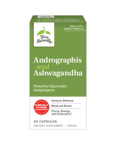 Terry Naturally Andographis & Ashwagandha 60 capsules