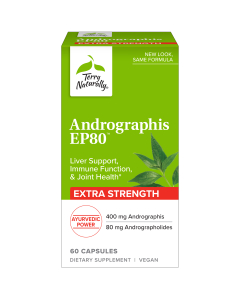 Terry Naturally Andrographis EP80, 60 capsules