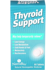 Natra-Bio Thyroid Support, 60 Tablets