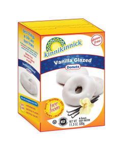 Kinnikinnick Vanilla Glazed Donuts - nutrition facts