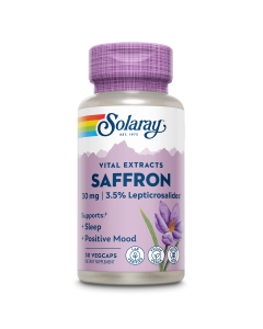 Solaray Saffron Extract - Front view