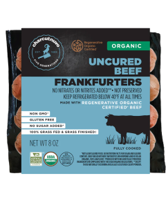Charcutnuvo ROC Uncured Beef Frankfurters - Front view