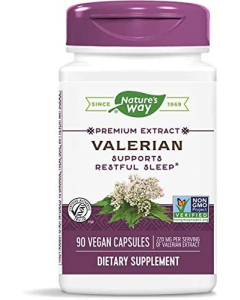 Nature's Way Standardized Valerian, 90 Capsules