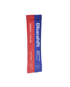 Blueshift Nutrition Energy + Focus Forest Berry Packet - Front view