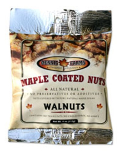 Dennis Farms Maple Coated Walnuts