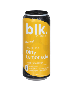 Blk Water Sparkling Dirty Lemonade Can, 16.9 oz.