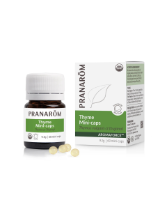 Pranarom Thyme Mini-caps Organic - Front view