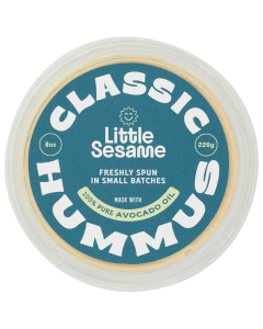 Little Sesame Classic Hummus Made with Avocado Oil - Front view