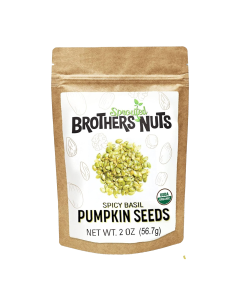 Brothers Nuts Spicy Basil Pumpkin Seed - Front view