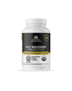 Ancient Nutrition Regenerative Organic Certified Gut Recovery Probiotics - Front view