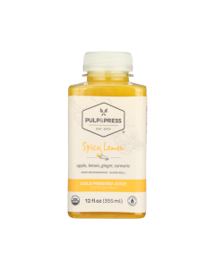 Pulp & Press Spicy Lemon Cold Pressed Juice - Front view