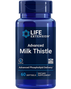 Life Extension European Milk Thistle, 60 Softgels
