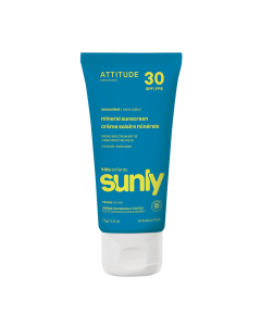 Attitude Mineral Sunscreen SPF 30 for Baby and Kids Unscented - Front view