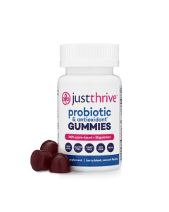 Just Thrive Probiotic Antioxidant Gummies - Front view