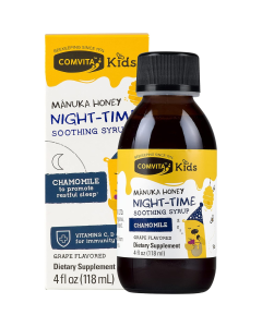 Comvita Kids Manuka Honey Night-Time Soothing Syrup - Front view