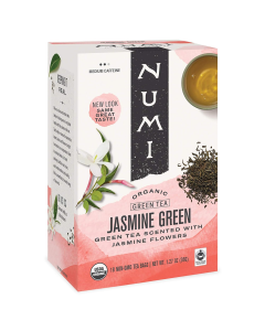 Numi Organic Jasmine Green - Front view